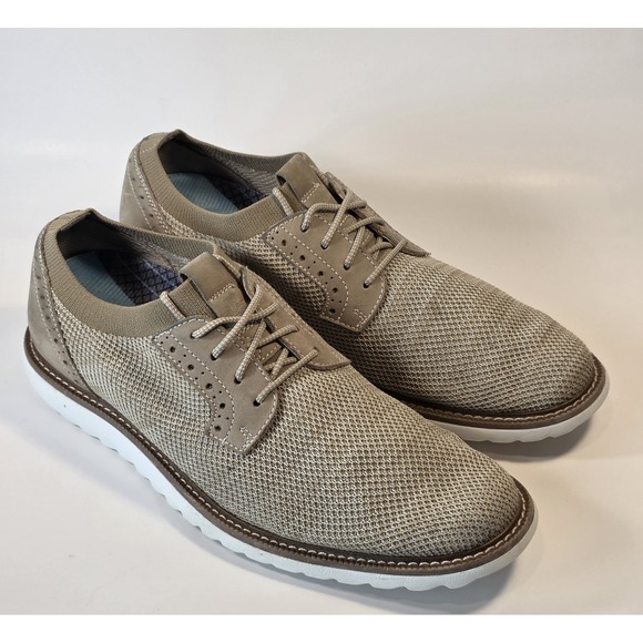 Dockers Other - Dockers Men's 10m5 M Beige Round Toe Lace Up Oxford Casual Dress Shoes